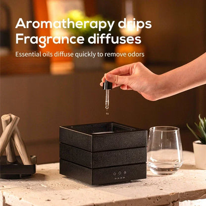Bonfire Flame Aroma Diffuser – Ultrasonic Cool Mist Humidifier with LED Essential Oil Lamp