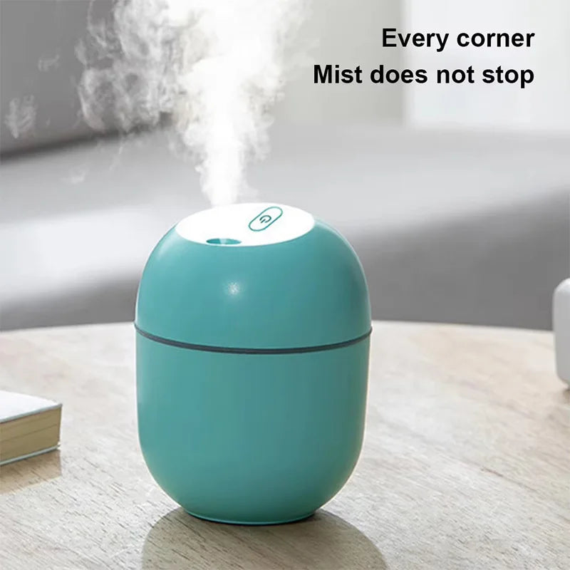 220ML Water Drop USB Humidifier – Portable Silent Air Diffuser for Home & Office