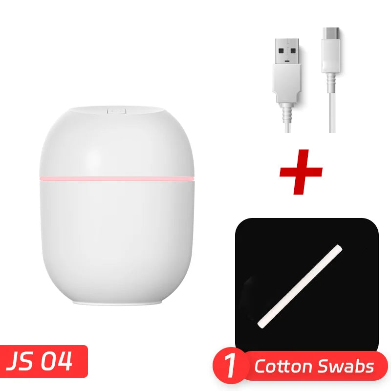 220ML Water Drop USB Humidifier – Portable Silent Air Diffuser for Home & Office