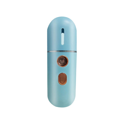 12ML Handheld USB Facial Steamer – Portable Rechargeable Hydrator for Deep Skin Moisture & Care