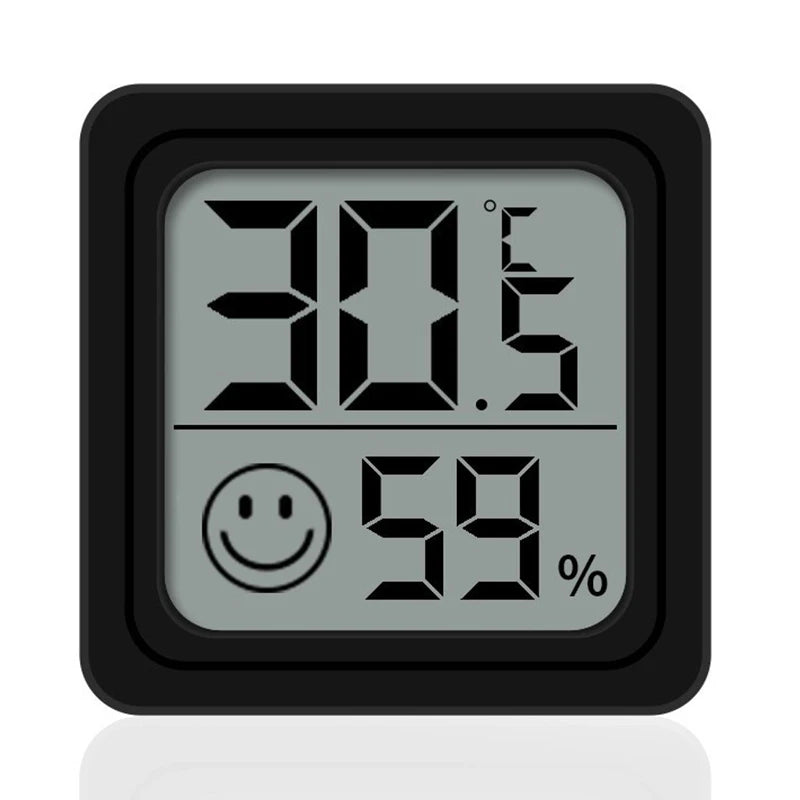 Mini LCD Thermometer Hygrometer – Indoor Temperature & Humidity Meter Sensor for Home or Office