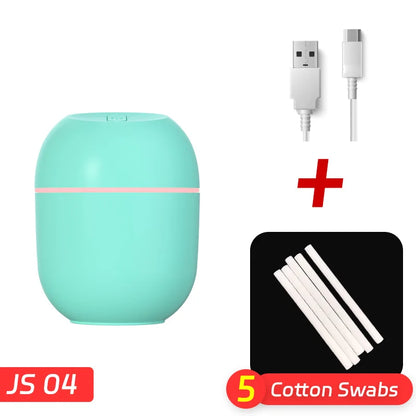 220ML Water Drop USB Humidifier – Portable Silent Air Diffuser for Home & Office