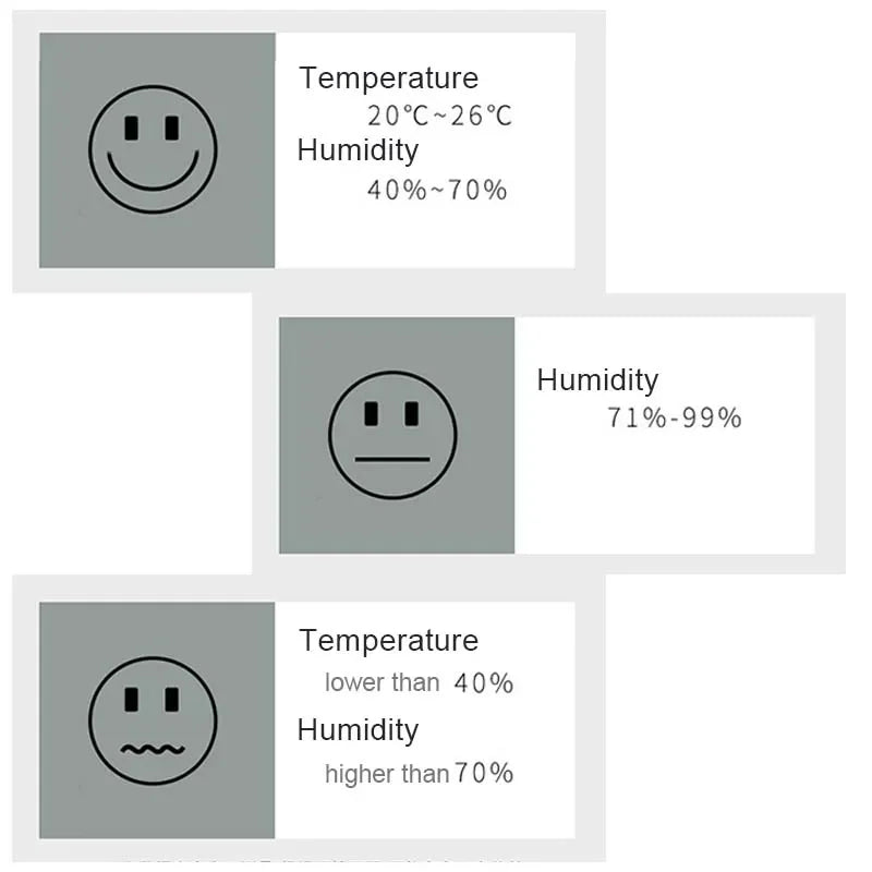 Mini LCD Thermometer Hygrometer – Indoor Temperature & Humidity Meter Sensor for Home or Office