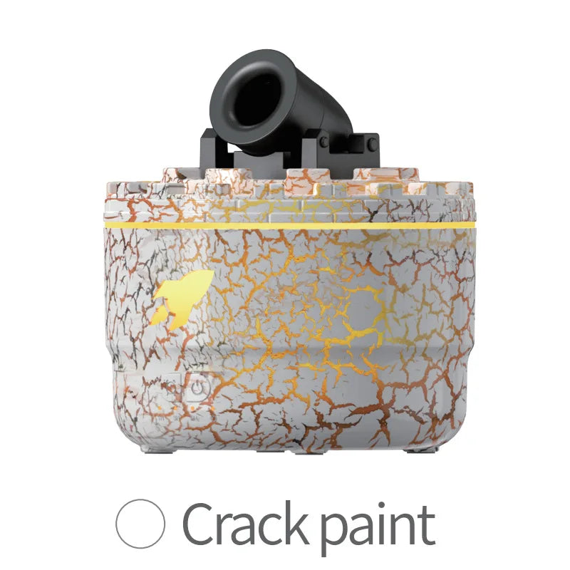 Volcanic Crack Cannon Humidifier – Essential Oil Aroma Diffuser with Explosive Light Effect for Bedroom