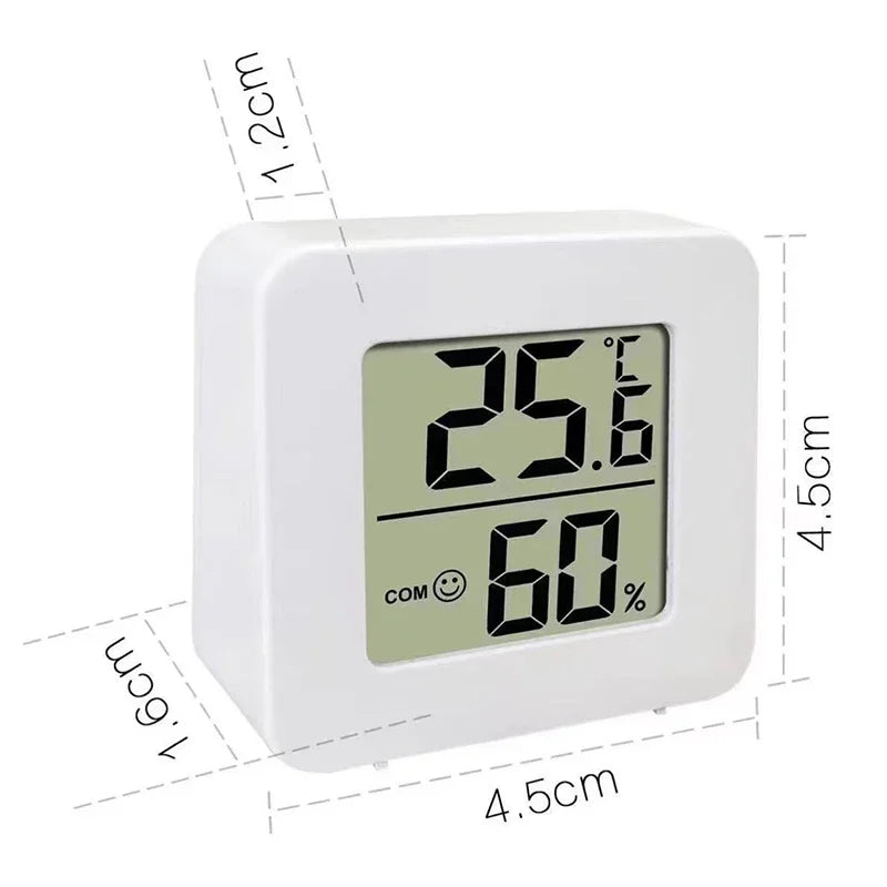 Mini LCD Thermometer Hygrometer – Indoor Temperature & Humidity Meter Sensor for Home or Office
