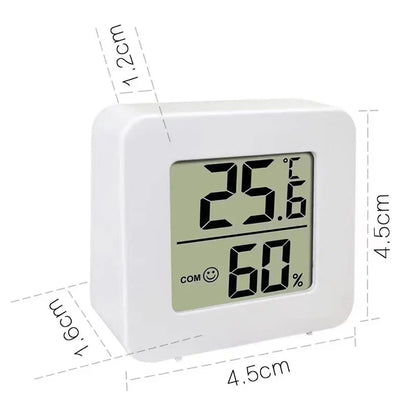 Mini LCD Thermometer Hygrometer – Indoor Temperature & Humidity Meter Sensor for Home or Office