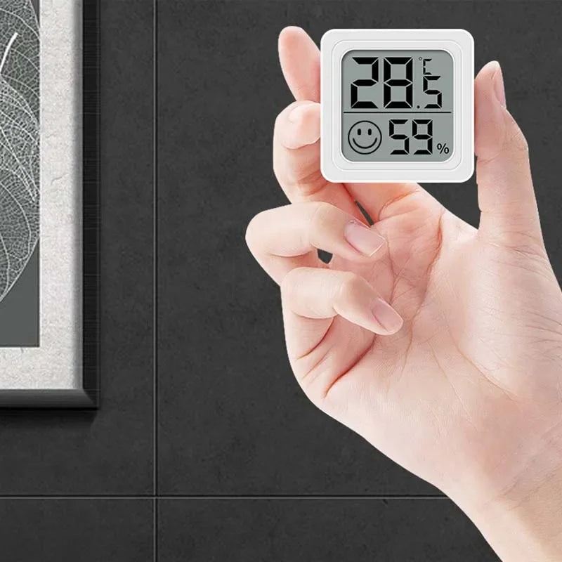 Mini LCD Thermometer Hygrometer – Indoor Temperature & Humidity Meter Sensor for Home or Office