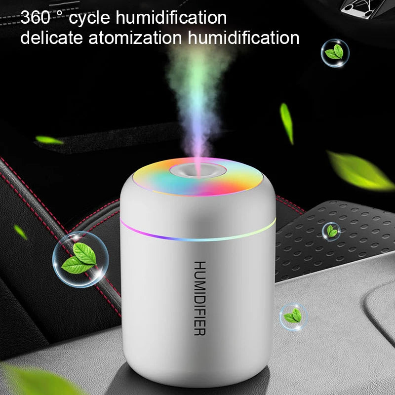 180ML Mini USB Aroma Diffuser – Portable Air Humidifier & Night Light