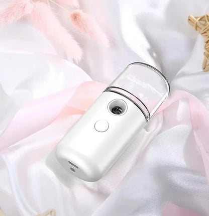 30ML Mini Wireless Nano Mist Sprayer – Portable Rechargeable Face & Air Humidifier