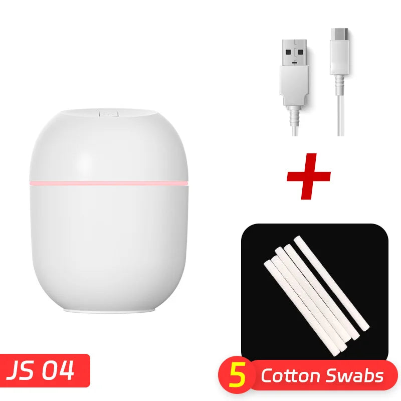 220ML Water Drop USB Humidifier – Portable Silent Air Diffuser for Home & Office